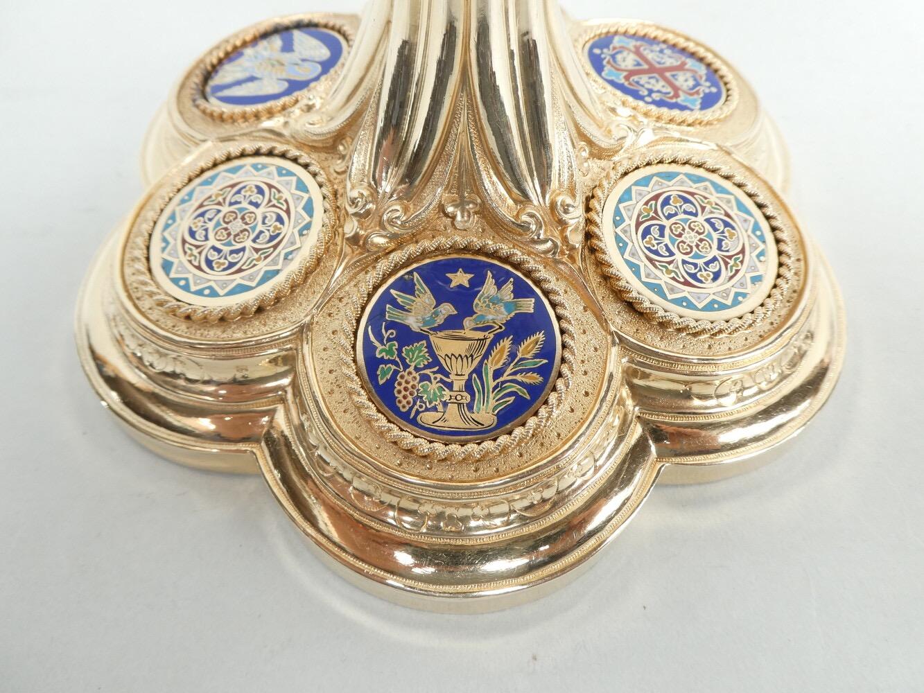 1  Exceptional Chalice By : Jamain Jules En Chevron Eugene - Paris - France