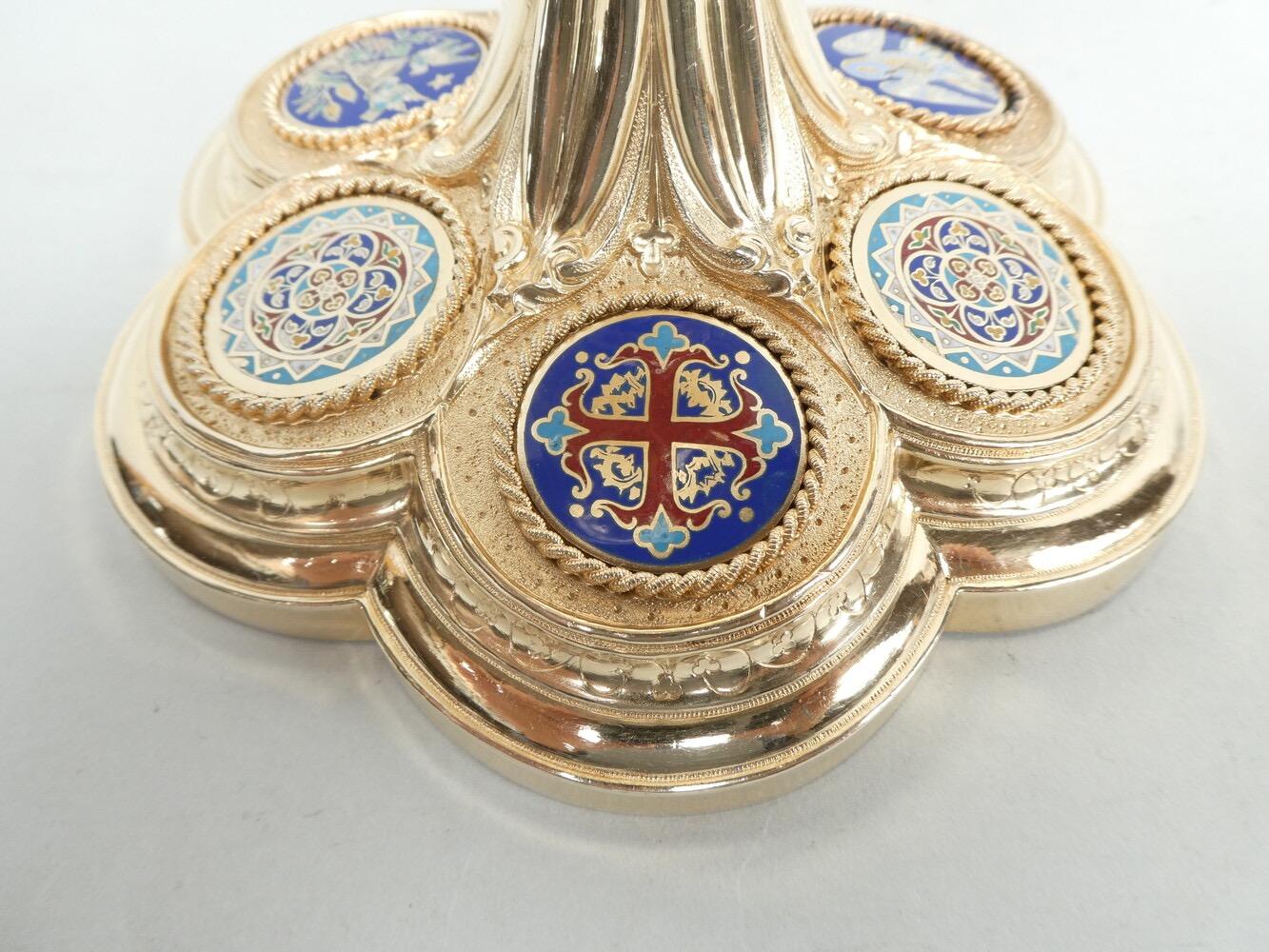 1  Exceptional Chalice By : Jamain Jules En Chevron Eugene - Paris - France