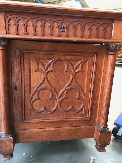 1 Gothic - Style Double Sided Desk - Desks - Items By Category 1 Gothic - style Double Sided Desk - 1 Gothic - Style Double Sided Desk - Desks - Items By Category