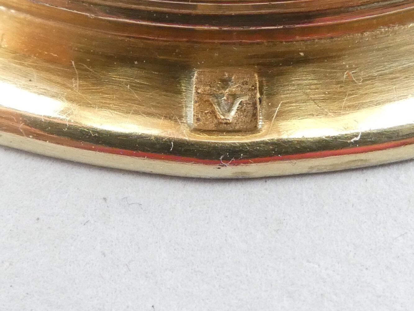 1 Gothic - Style Exceptional Chalice By Jean - Baptiste Van Damme - Bruges - Belgium With Original Paten, Spoon And Case
