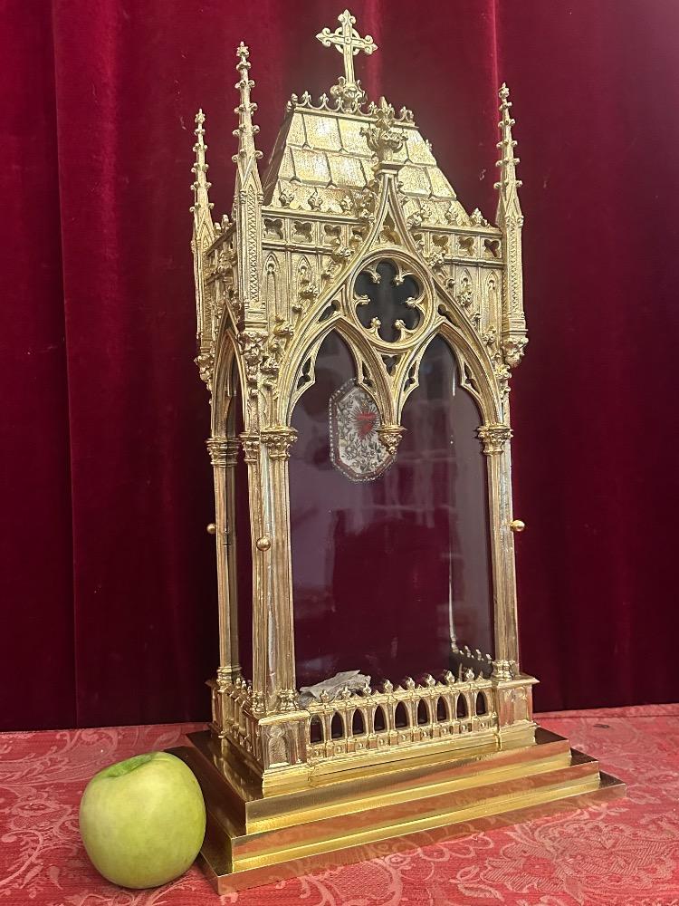 1 Gothic - style Large Reliquary