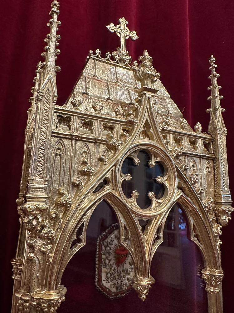1 Gothic - style Large Reliquary