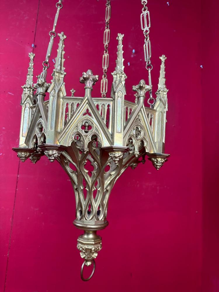 1 Gothic - Style Large Sanctuary Lamp