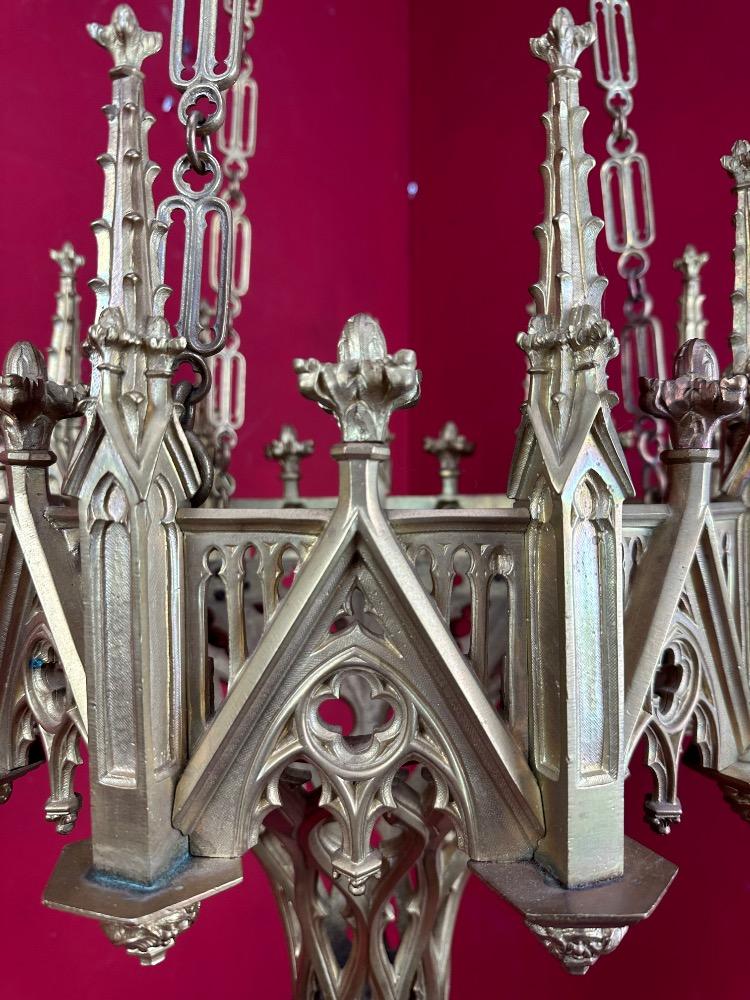 1 Gothic - Style Large Sanctuary Lamp