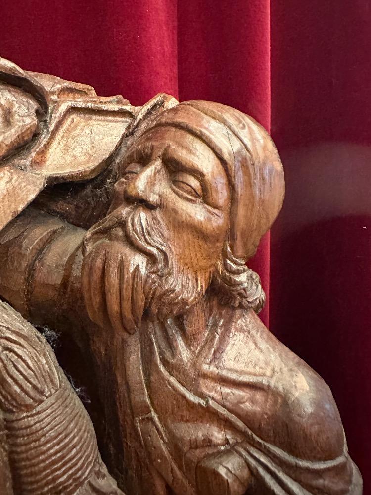 1  Saint Martin Sculpture Signed : J.H.L. Van Ree