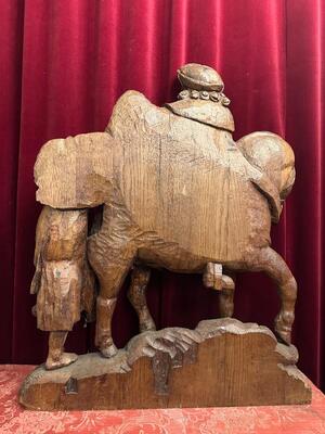1  Saint Martin Sculpture Signed : J.H.L. Van Ree