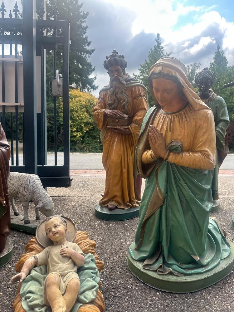 11 Gothic - style Nativity Set: By Johannes Petrus Maas ('S-Hertogenbosch, 22 Januari 1861 – Haarlem, 3 Februari 1941)