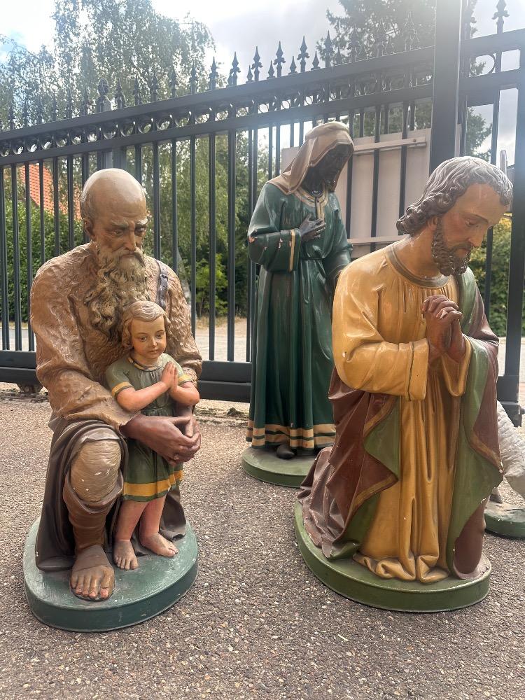 11 Gothic - style Nativity Set: By Johannes Petrus Maas ('S-Hertogenbosch, 22 Januari 1861 – Haarlem, 3 Februari 1941)