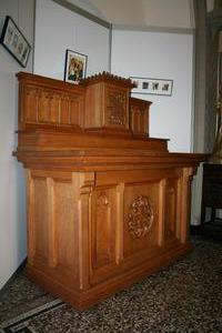 Altar en OAK, Dutch 19th century