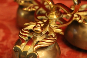 Altar - Bell en Brass / Bronze, Belgium 19th century