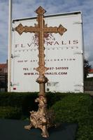 Altar Cross en Bronze, FRANCE 19 th century