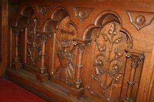 Altar Measured Without Chapel en Oak wood, France 19th century