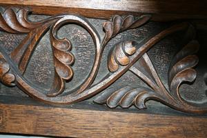 Altar Measured Without Chapel en Oak wood, France 19th century