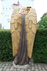 Angel en polystone, Belgium 20th century