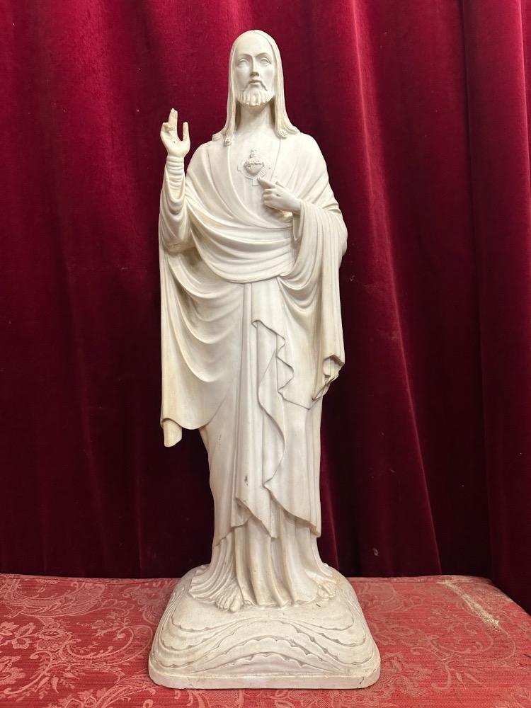 1 art - deco Holy Heart Statue