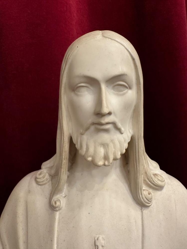 1 art - deco Holy Heart Statue