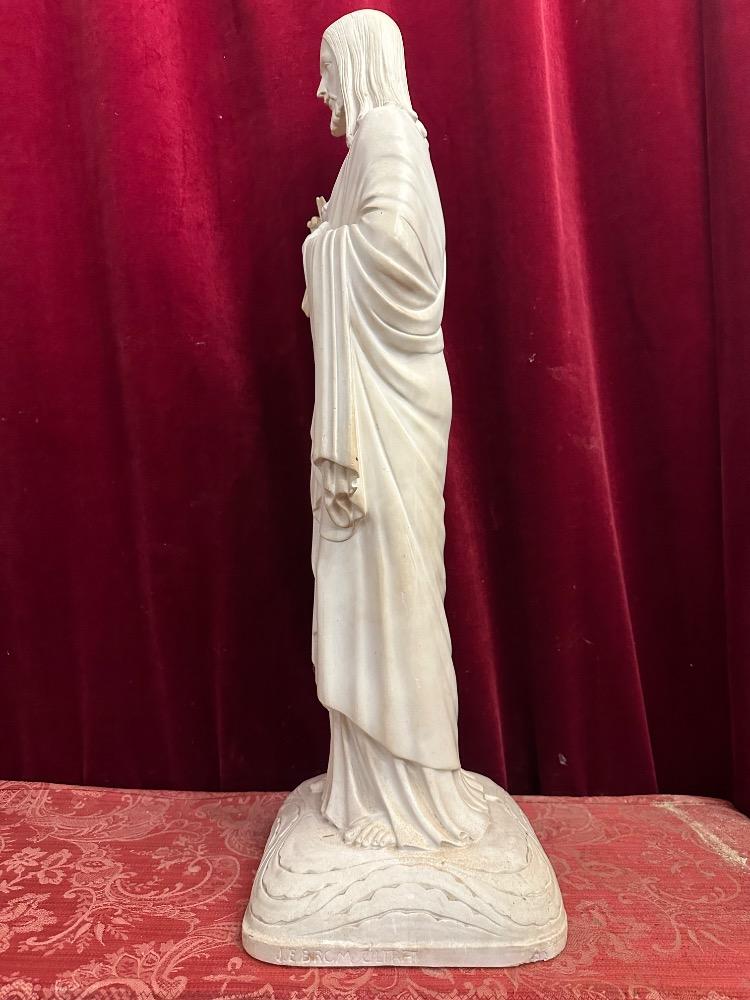 1 art - deco Holy Heart Statue