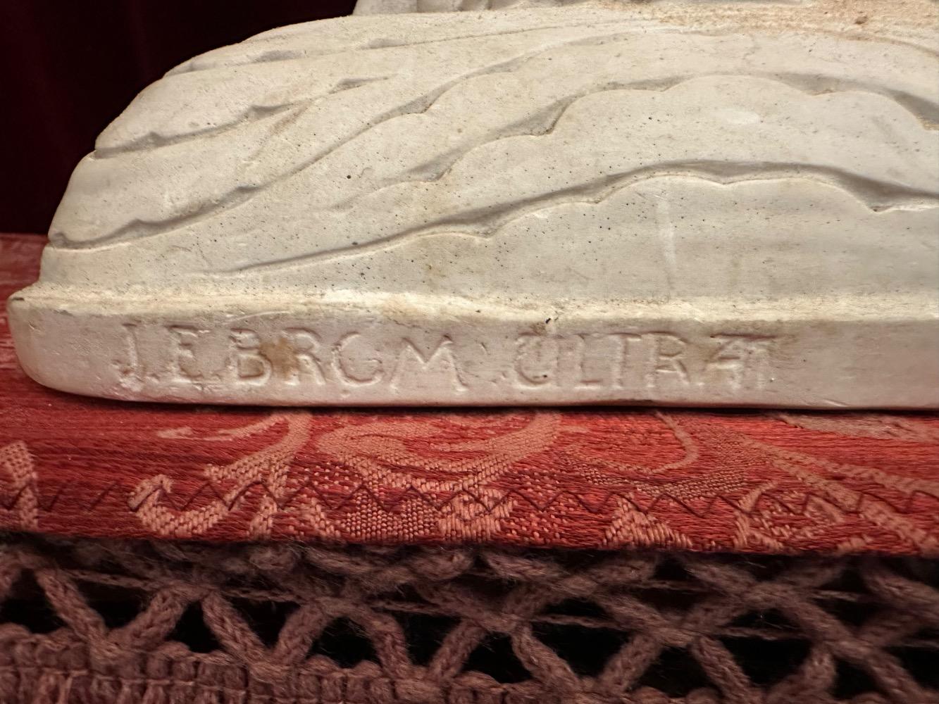 1 art - deco Holy Heart Statue