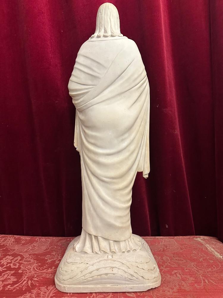 1 art - deco Holy Heart Statue