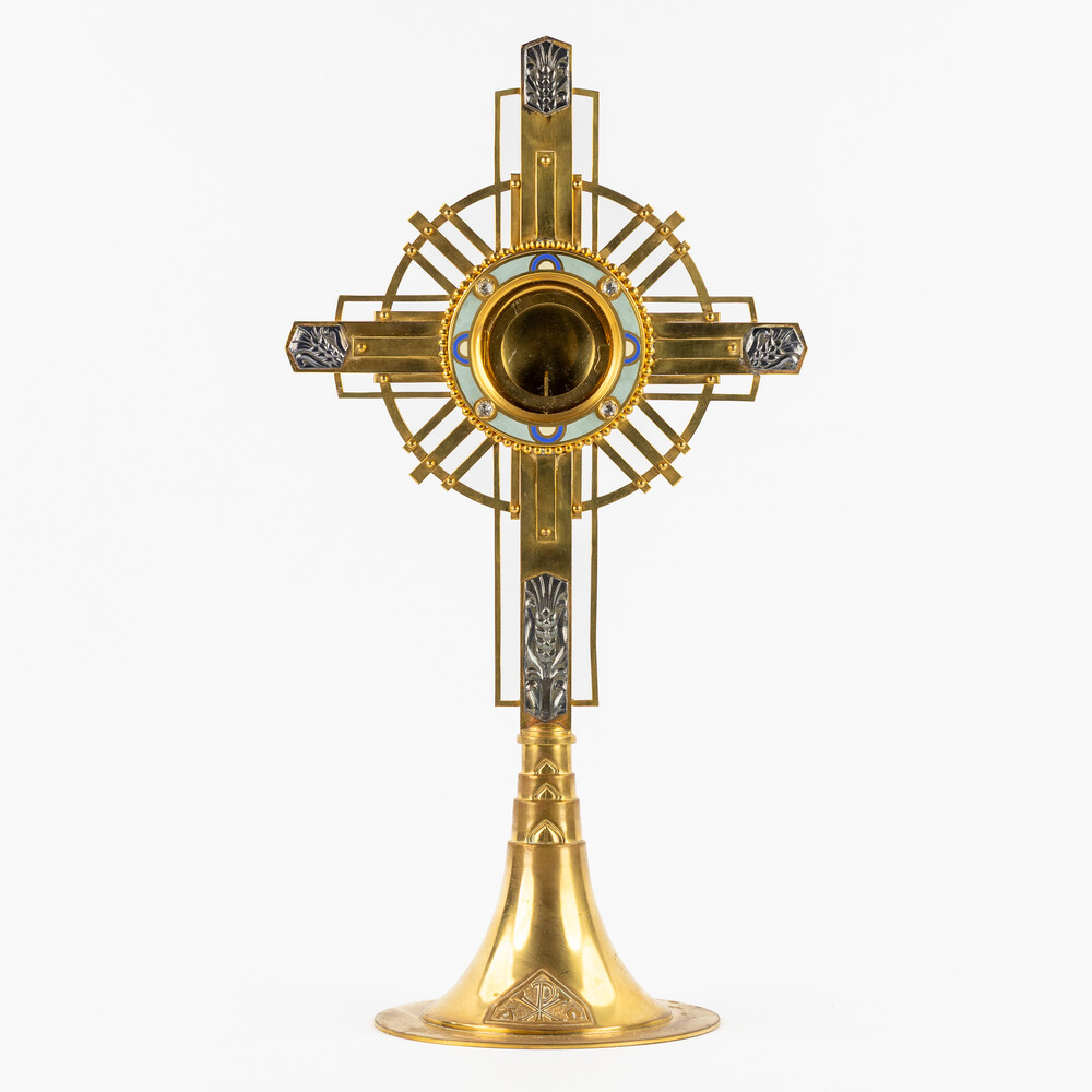 1 art - deco Monstrance By : Vandenhoute Anderlecht