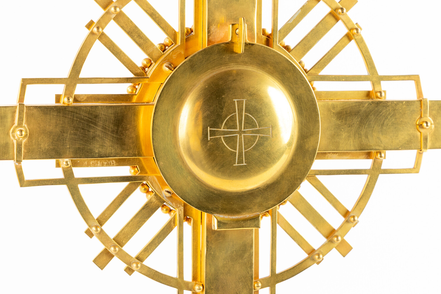 1 art - deco Monstrance By : Vandenhoute Anderlecht