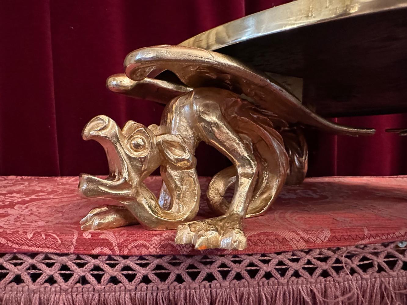 1 art - deco Pascal-Candle - Holder Measures Height Without Pin
