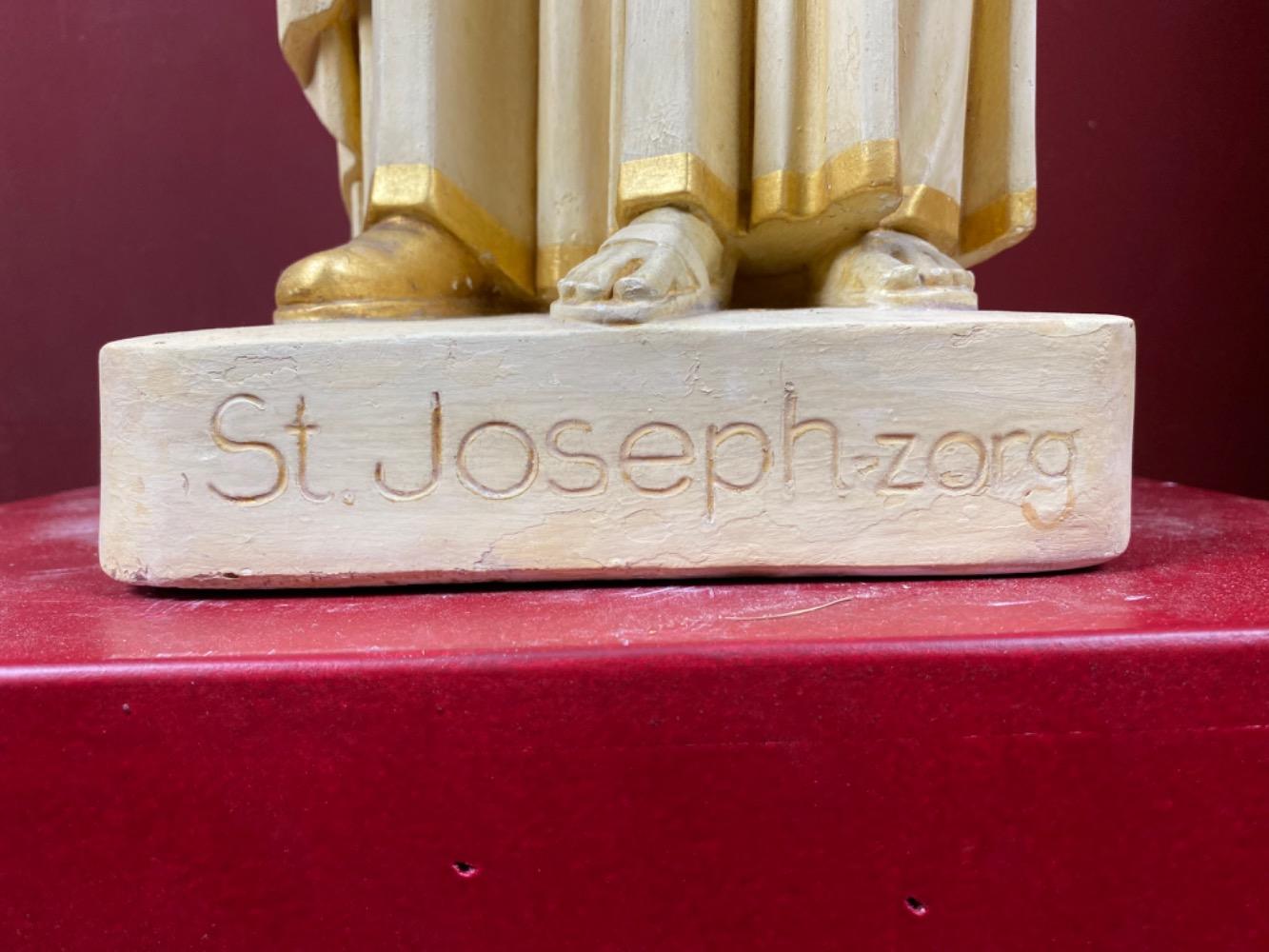 1 art - deco St. Joseph Statue