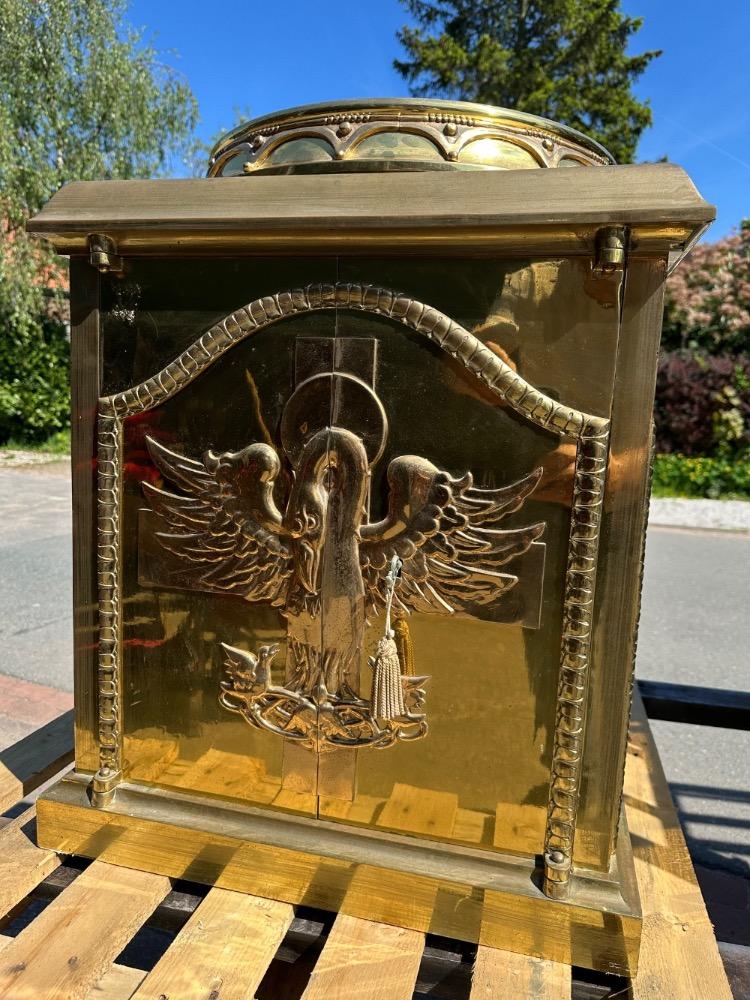 1 art - deco Tabernacle With Origanal Keys And Back Door