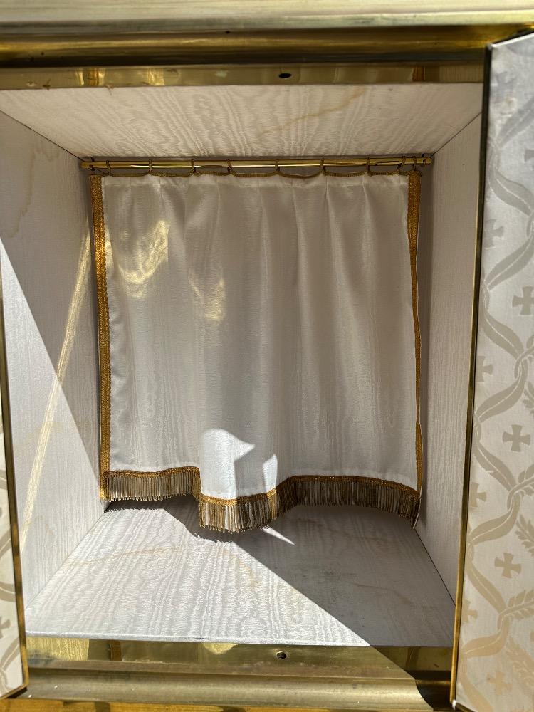 1 art - deco Tabernacle With Origanal Keys And Back Door