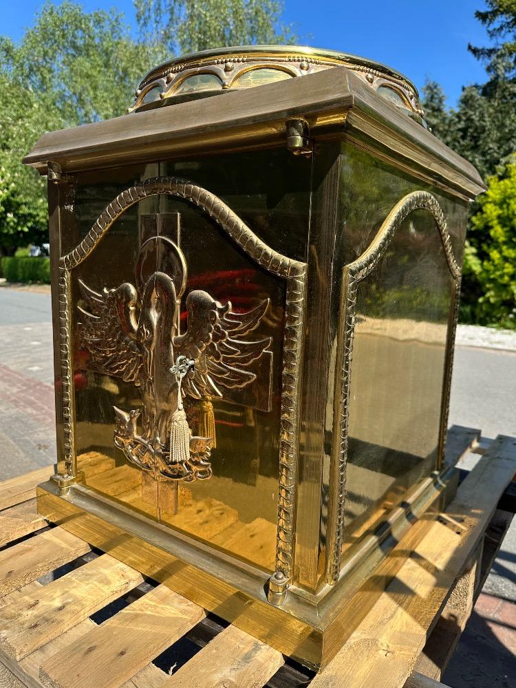 1 art - deco Tabernacle With Origanal Keys And Back Door