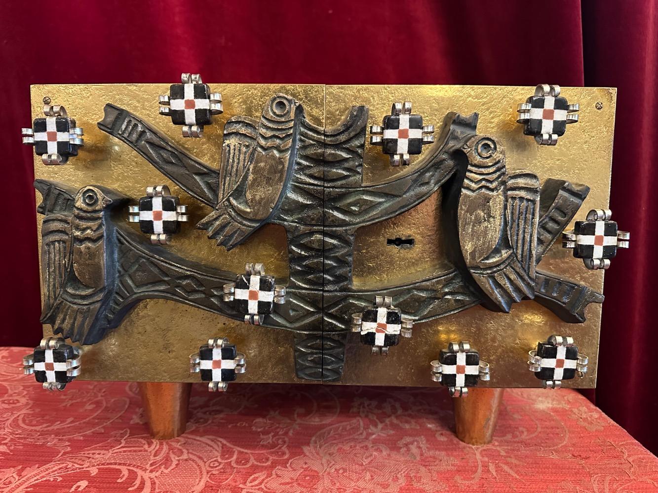 1 art - deco Tabernacle With Original Key