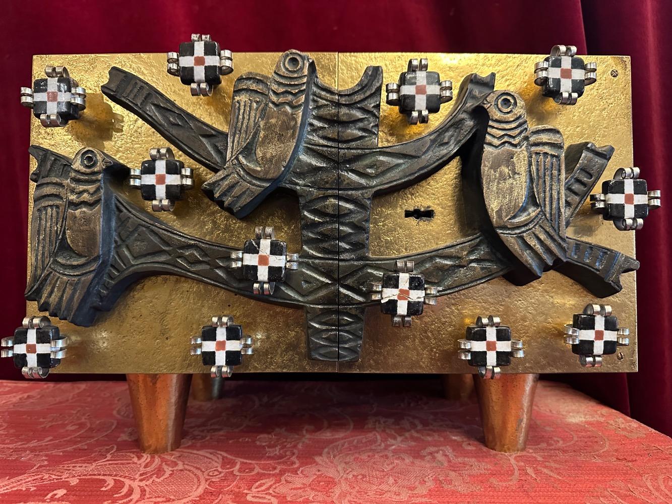 1 art - deco Tabernacle With Original Key