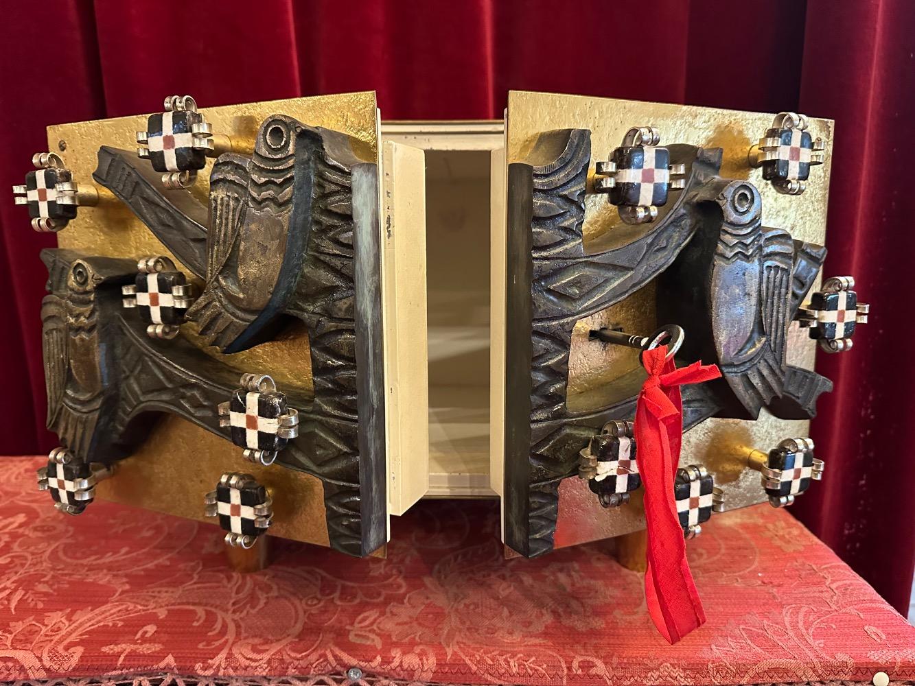 1 art - deco Tabernacle With Original Key