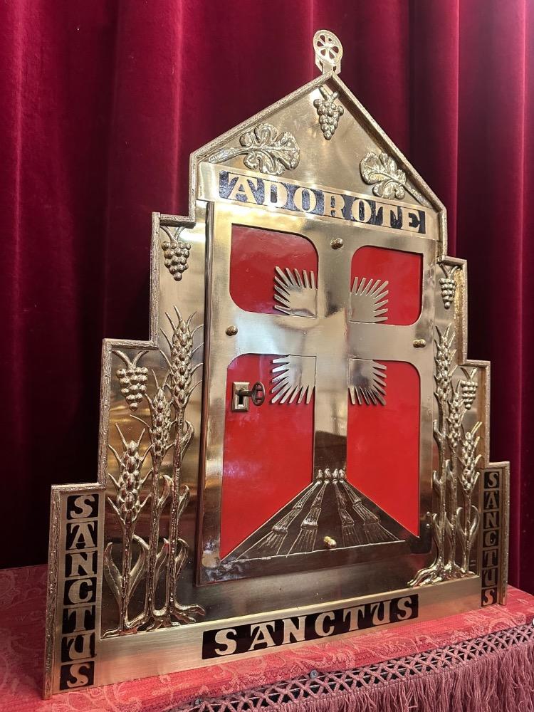 1 art - deco Tabernacle With Original Key