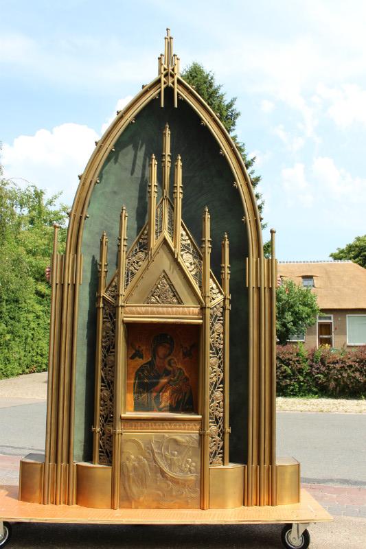 1 Art - Nouveau St. Mary Chapel Signed By: Brom 1929
