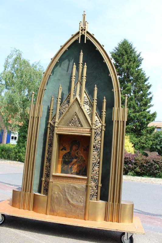 1 Art - Nouveau St. Mary Chapel Signed By: Brom 1929