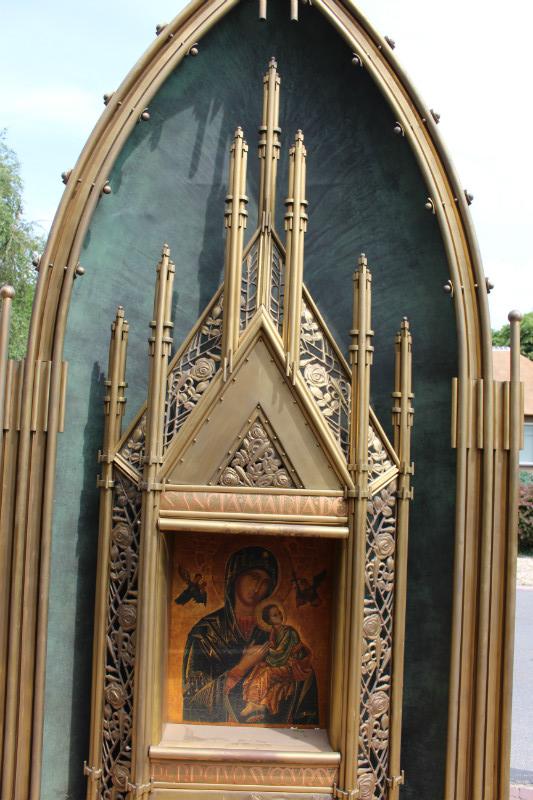 1 Art - Nouveau St. Mary Chapel Signed By: Brom 1929
