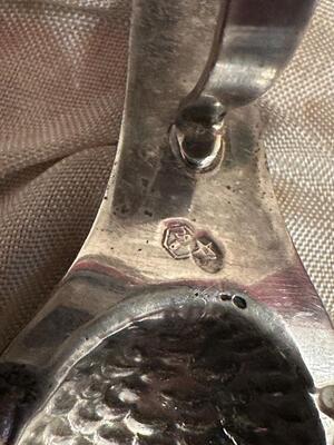 Baptismal Shell Fully Hand - Made By : Jaime Cabot en Full - Silver, Barcelona - Spain 19 th century