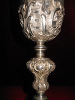 Chalice style barok en silver, Italy 18 th century