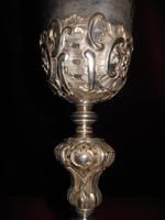 Chalice style barok en silver, Italy 18 th century