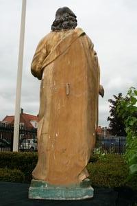 St. Joseph Statue style BAROK en WOOD, FRANCE 18TH CENTURY