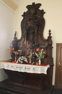 Altar  style Baroque en wood, Dutch 18 th century