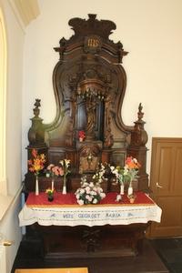 Altar  style Baroque en wood, Dutch 18 th century