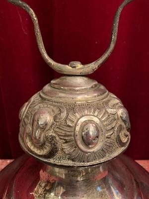 Altar - Bell style Baroque en Brass / Bronze , Belgium 18 th century