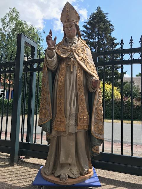 1 Baroque Bishop Statue