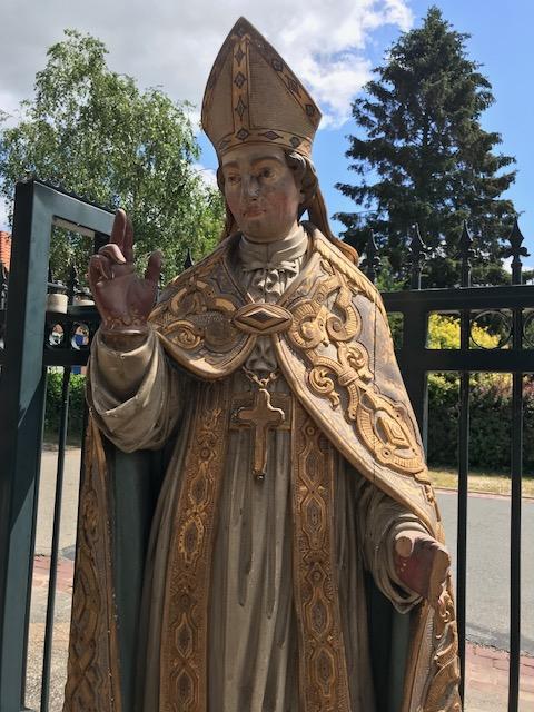 1 Baroque Bishop Statue