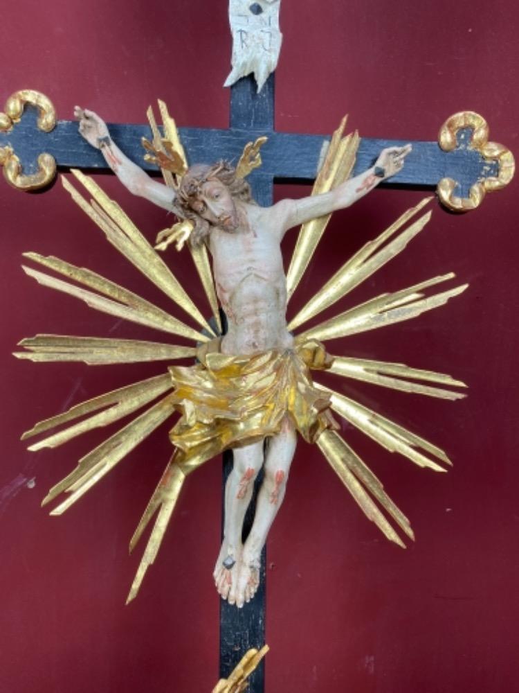 1 Baroque Calvary Scene : Hans Peter PrantstäTter (Innsbruck 1968 Geb.), Axams In Tirol, Um 1995