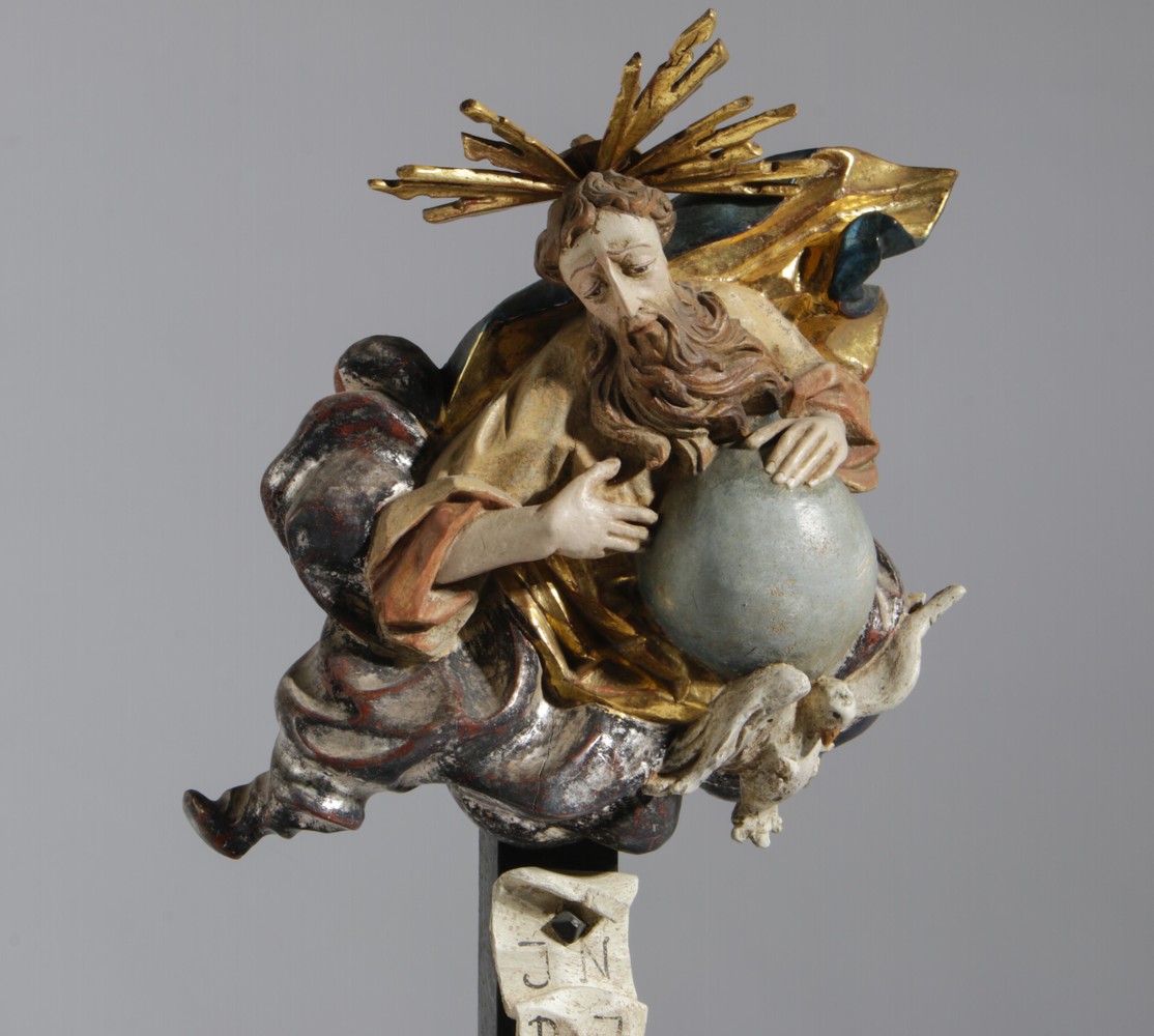 1 Baroque Calvary Scene : Hans Peter PrantstäTter (Innsbruck 1968 Geb.), Axams In Tirol, Um 1995