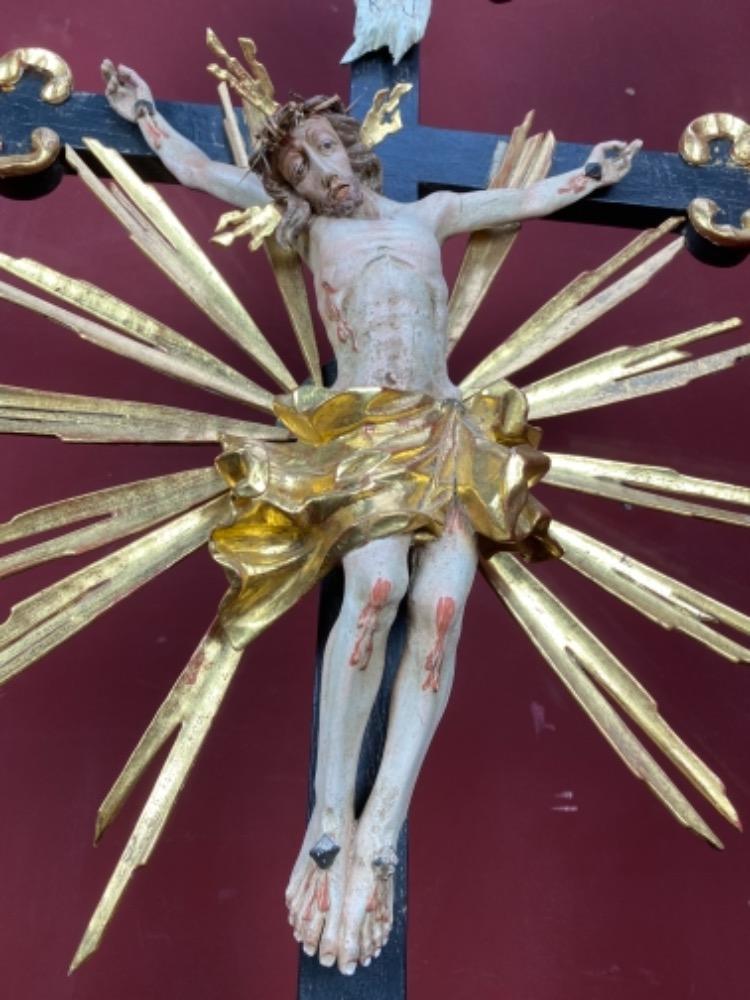 1 Baroque Calvary Scene : Hans Peter PrantstäTter (Innsbruck 1968 Geb.), Axams In Tirol, Um 1995