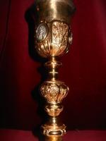 Chalice style Baroque en full silver / Gilt, France 1839